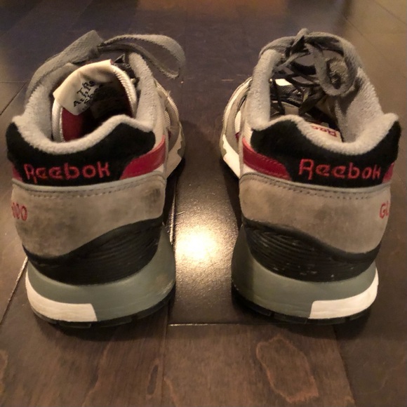 Reebok GL 6000 'Pure Grey Red Ember' GX0433 - Picture 3 of 7